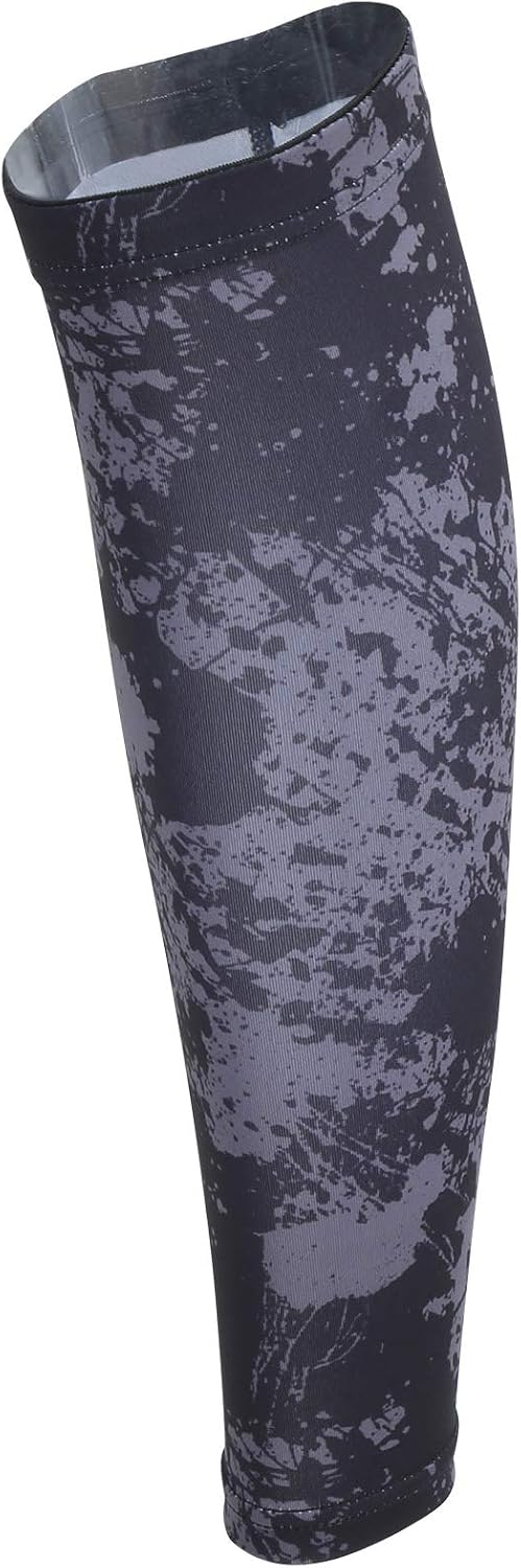 Drfeify Calf Compression Sleeves, Graffiti Color, 85% Polyester 15% Spandex, Non-Slip Design for Basketball, Running, Hiking, M