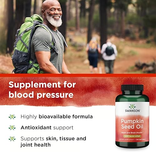 Miniatura 3 de Aceite de semillas de calabaza 0.03 oz 100 cápsulas de gel de Swanson Premium, 1