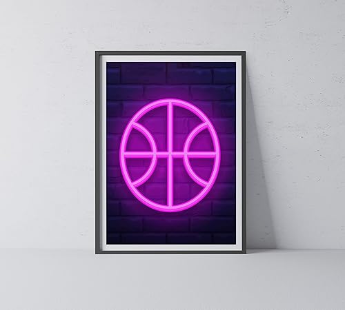 Miniatura 7 de Impresiones artísticas de pared deportivas de moda, decoración de pared de habitación de 4 piezas, pósteres temáticos de fútbol rugby baloncesto