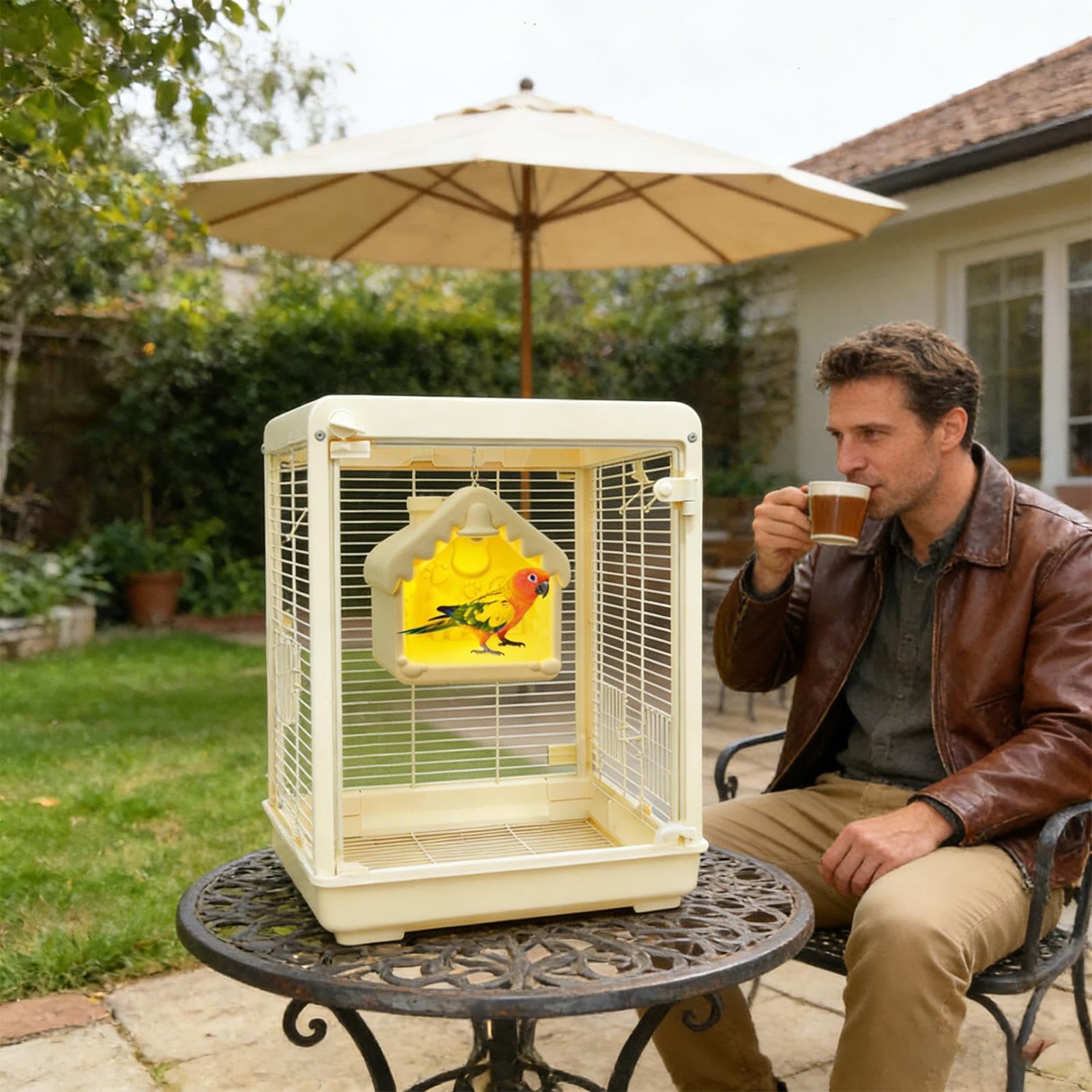 Nid pour Cage Cabane à Oiseaux Impression 3D