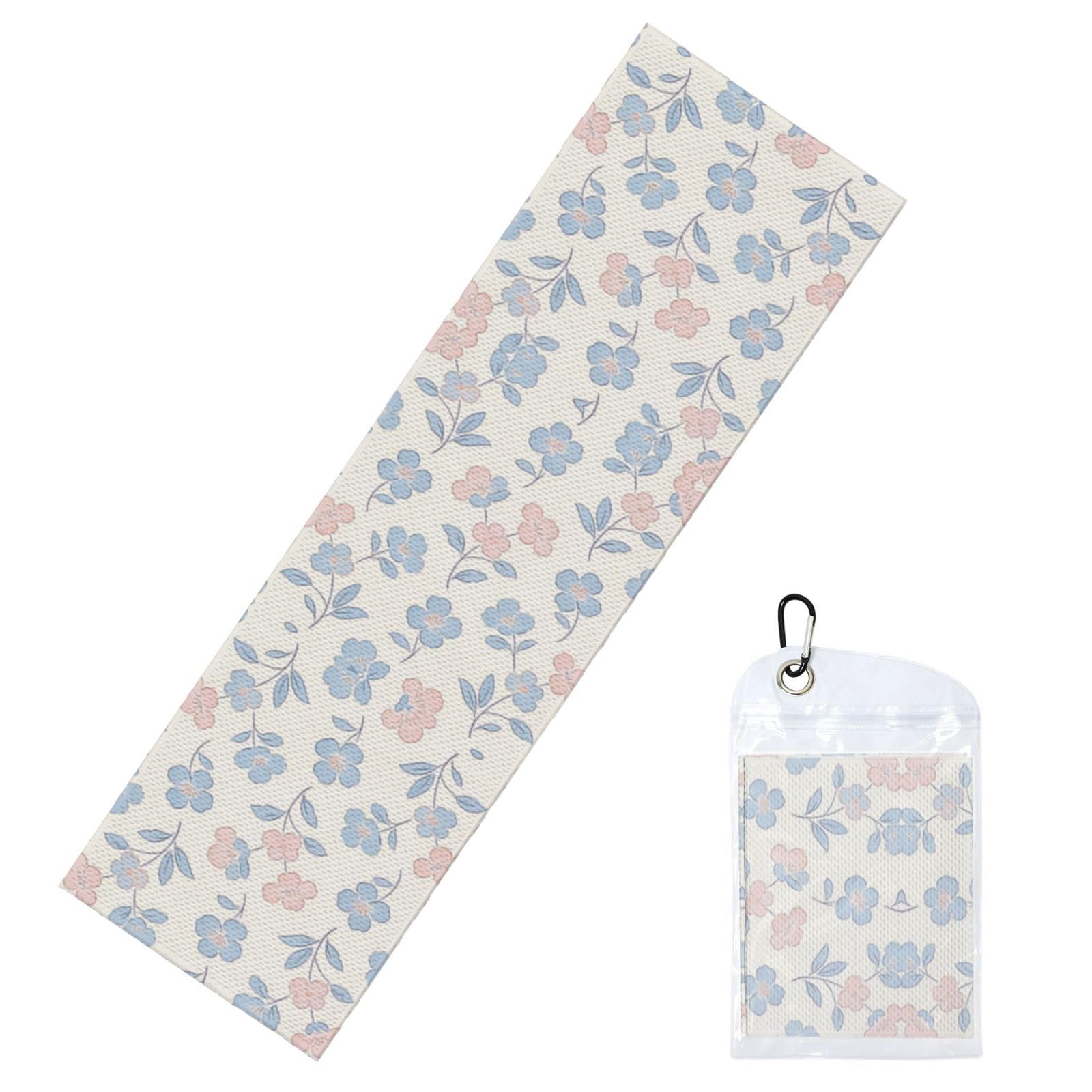 DUYIOKH Pastel Vines Print Cooling Towel, Portable Towel for Gym Workout Golf Beach World Cup Sports Hot Weather