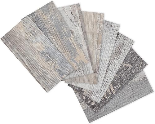 Yipscazo 100 piezas 2024 para despegar y pegar, 3 x 6 pulgadas, azulejos de pared compuestos de PVC 3D en azulejos para cocina, baño, lavandería,