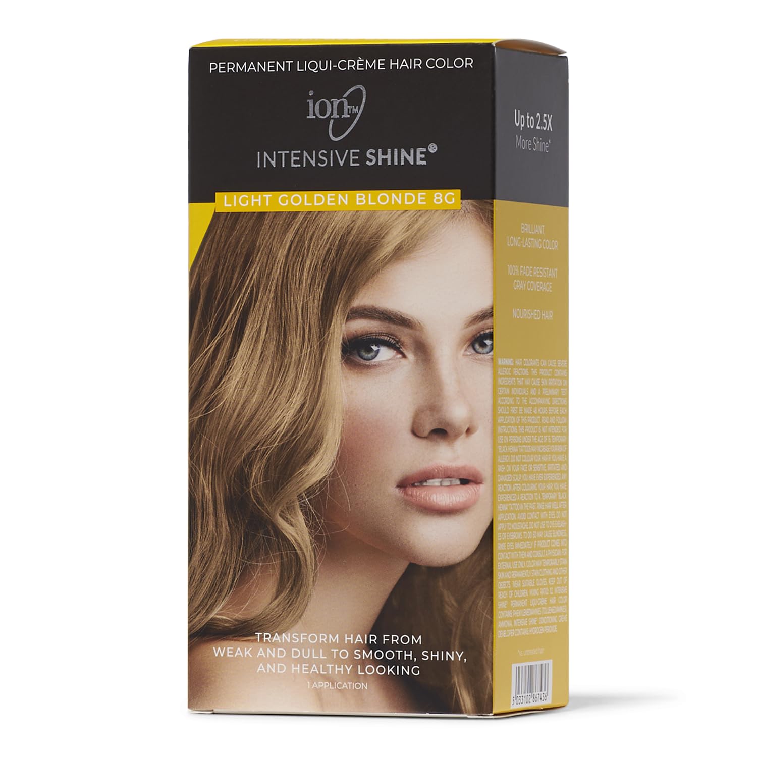 Ion Intensive Shine Hair Color Kit Cool Blonde 8NV Cool Blonde 8NV
