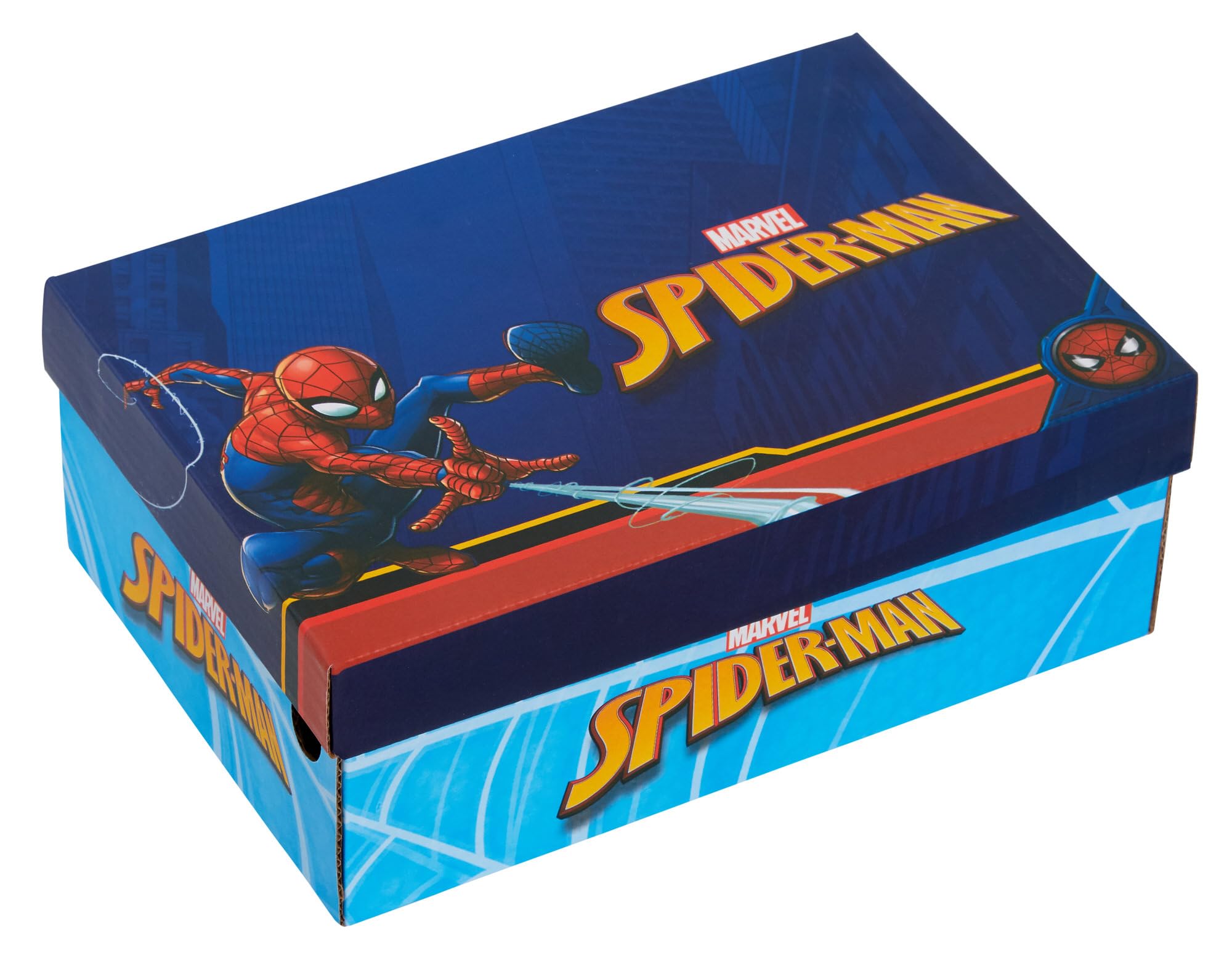 Marvel Spiderman Sandales de sport légères à bout ouvert pour garçon Rouge