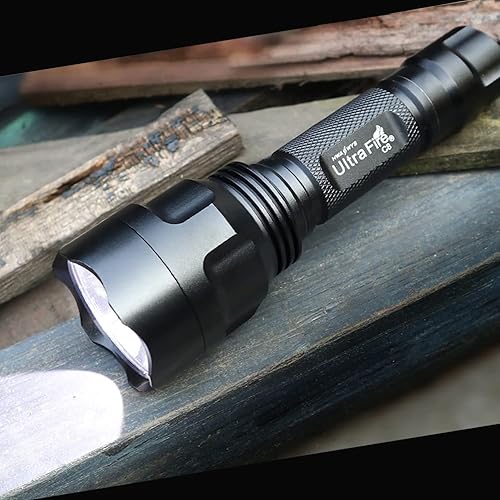 Miniatura 6 de ULTRAFIRE Linterna LED C8 de 1000 lúmenes altos, mini linterna de mano de 5 modos, impermeable IPX6, con cargador y UFB18, para emergencias,