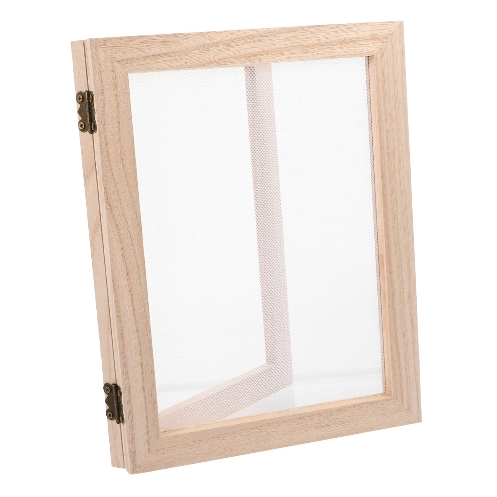 VILLCASE Wooden Frame Screen Handicraft Frame 19x25cm Diy Paper Craft Tools for Boys and Girls