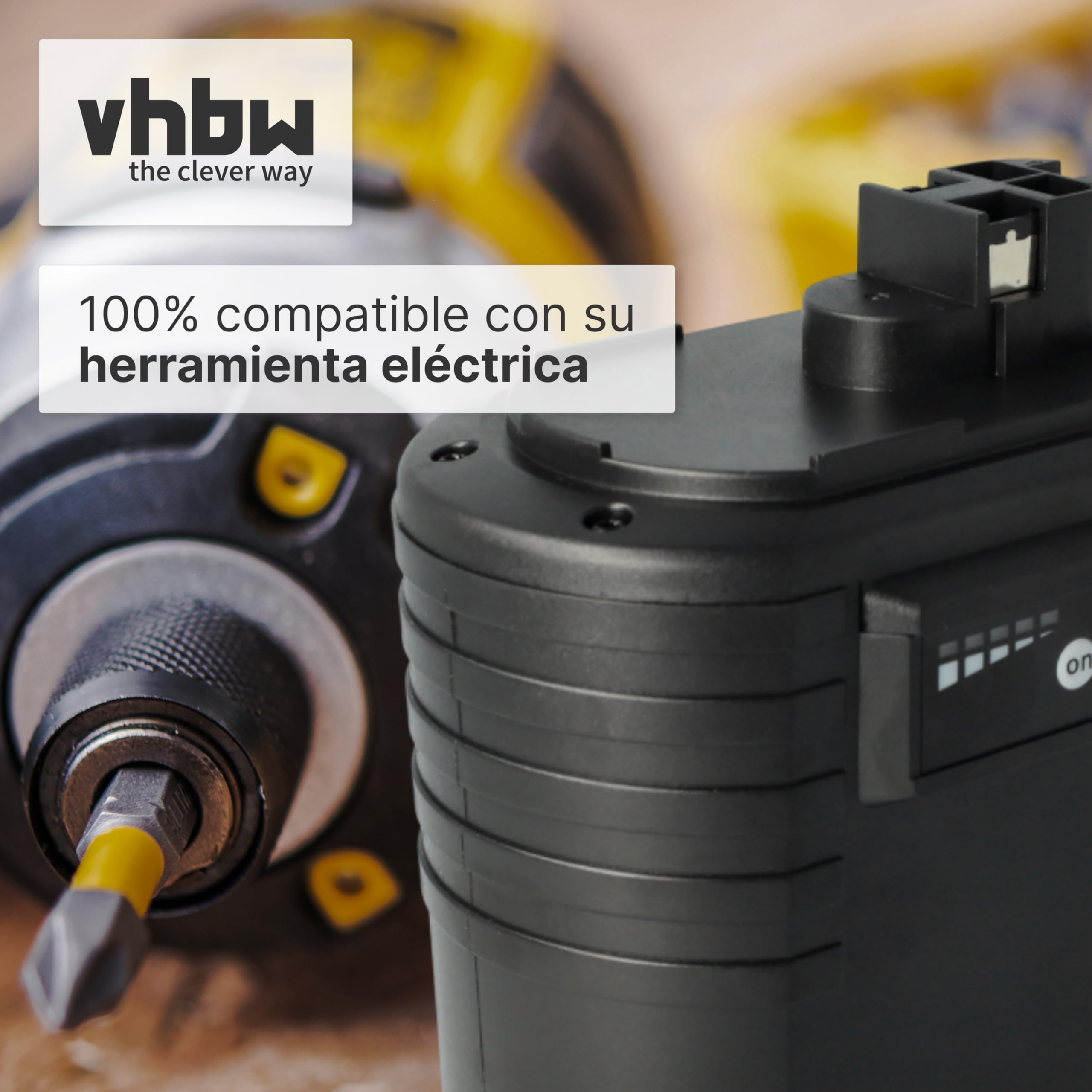vhbw Batería Recargable Compatible con Ramset DD524, DynaDrill 524, PA6-GF35, PAGF35 Herramientas eléctricas (2000 mAh NiMH 24 V)