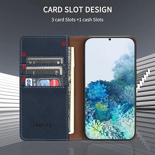 Miniatura 3 de Funda tipo cartera para Samsung Galaxy S20 Plus con bloqueo RFID, soporte de ranura para tarjetas, funda protectora de cuero para Samsung Galaxy S20