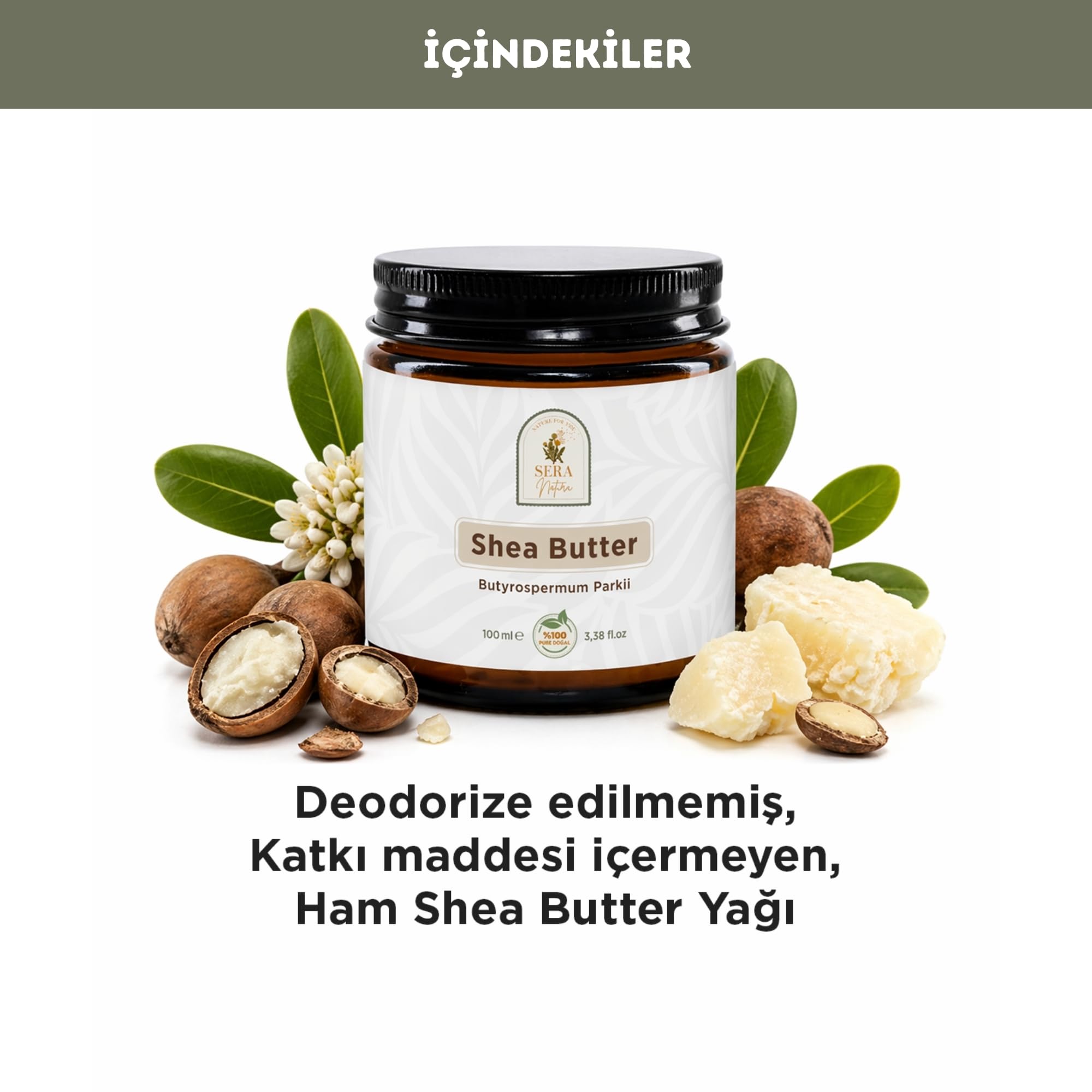 Shea Butter Yağı 100 ml%100 Saf