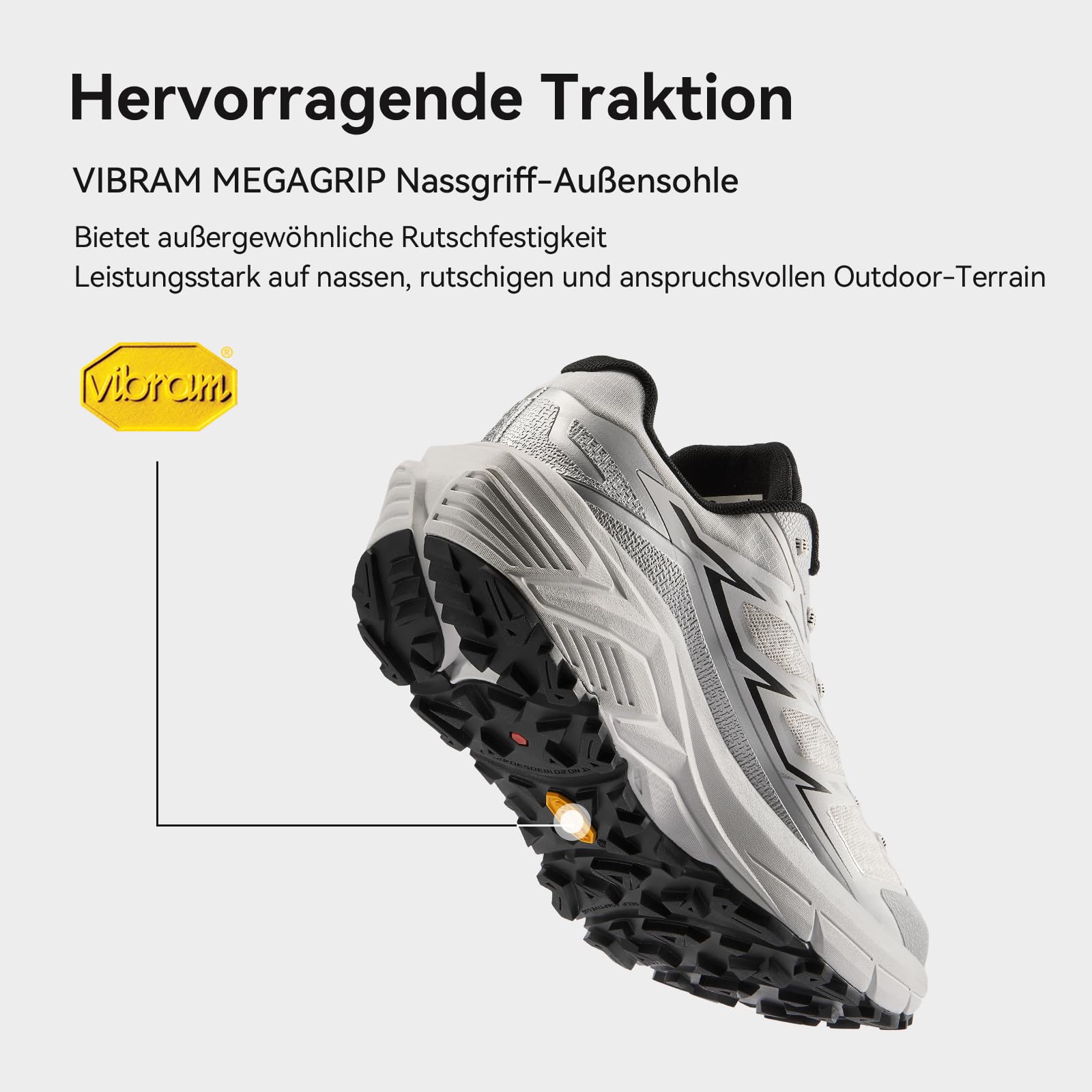 KAILAS Zapatillas de senderismo para hombre C4 Sendero ligeras antideslizantes transpirables para correr