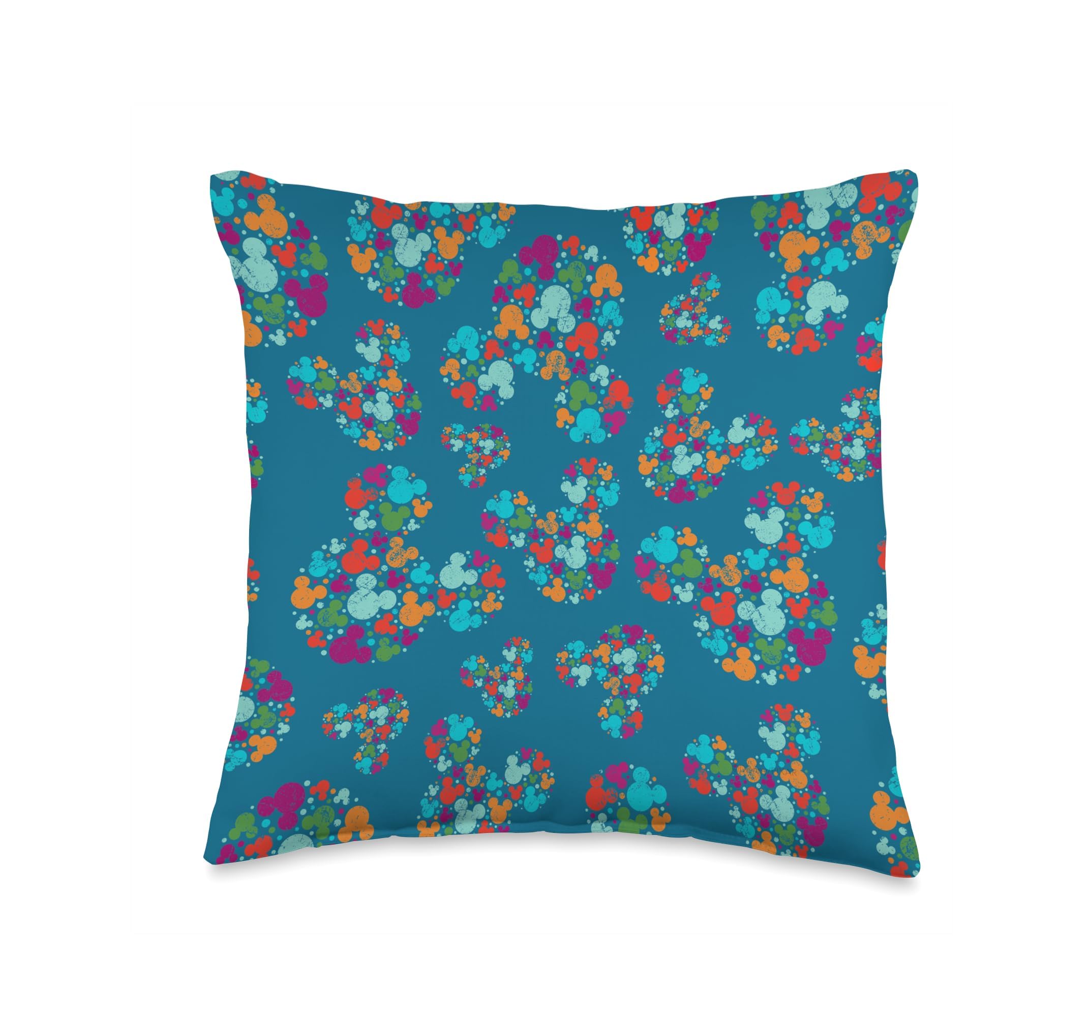 Coussin Mickey Disney multicolore pour décorer une chambre d'enfant