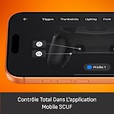 SCUF OMEGA PS5 Wireless Performance Controller – Officially Licensed, 11 Custom Inputs, Instant Triggers, Low Latency, TMR Durable Thumbsticks – Windows PC Compatible – Light Grey - 3