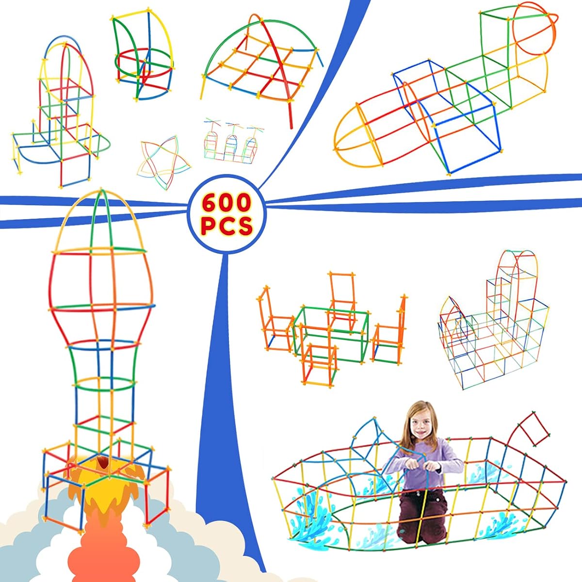 Once-Kids Eco-bricks Color 24-Piece Set view 2