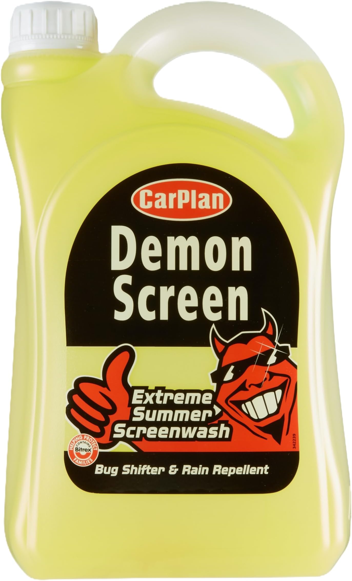 CarPlan Demon Screen, Extreme Summer Screenwash, Bug Shifter and Rain Repellent, 2.5 L