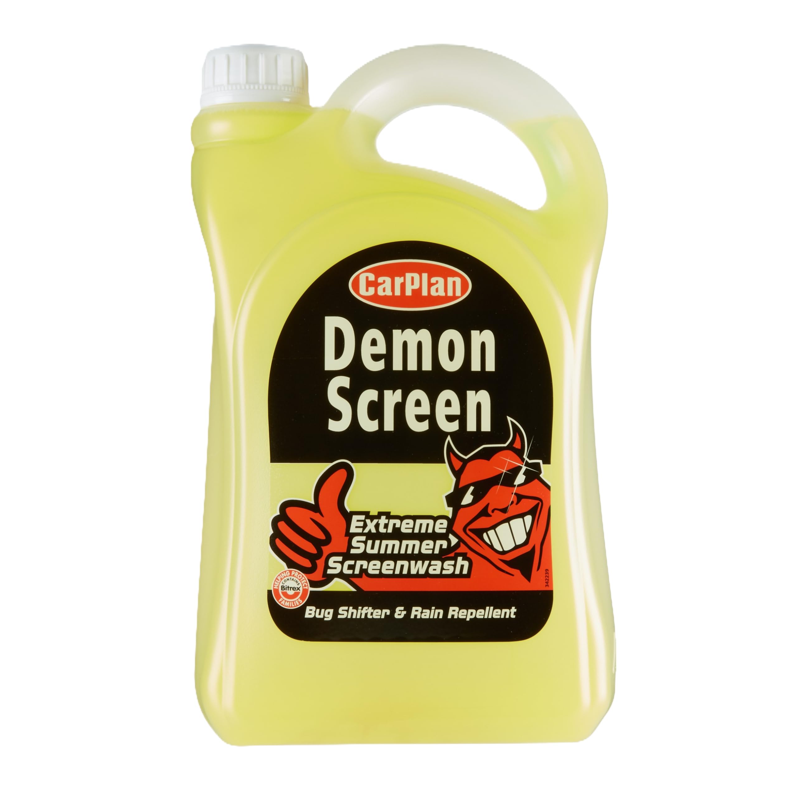 CarPlan Demon Screen, Extreme Summer Screenwash, Bug Shifter and Rain Repellent, 2.5 L