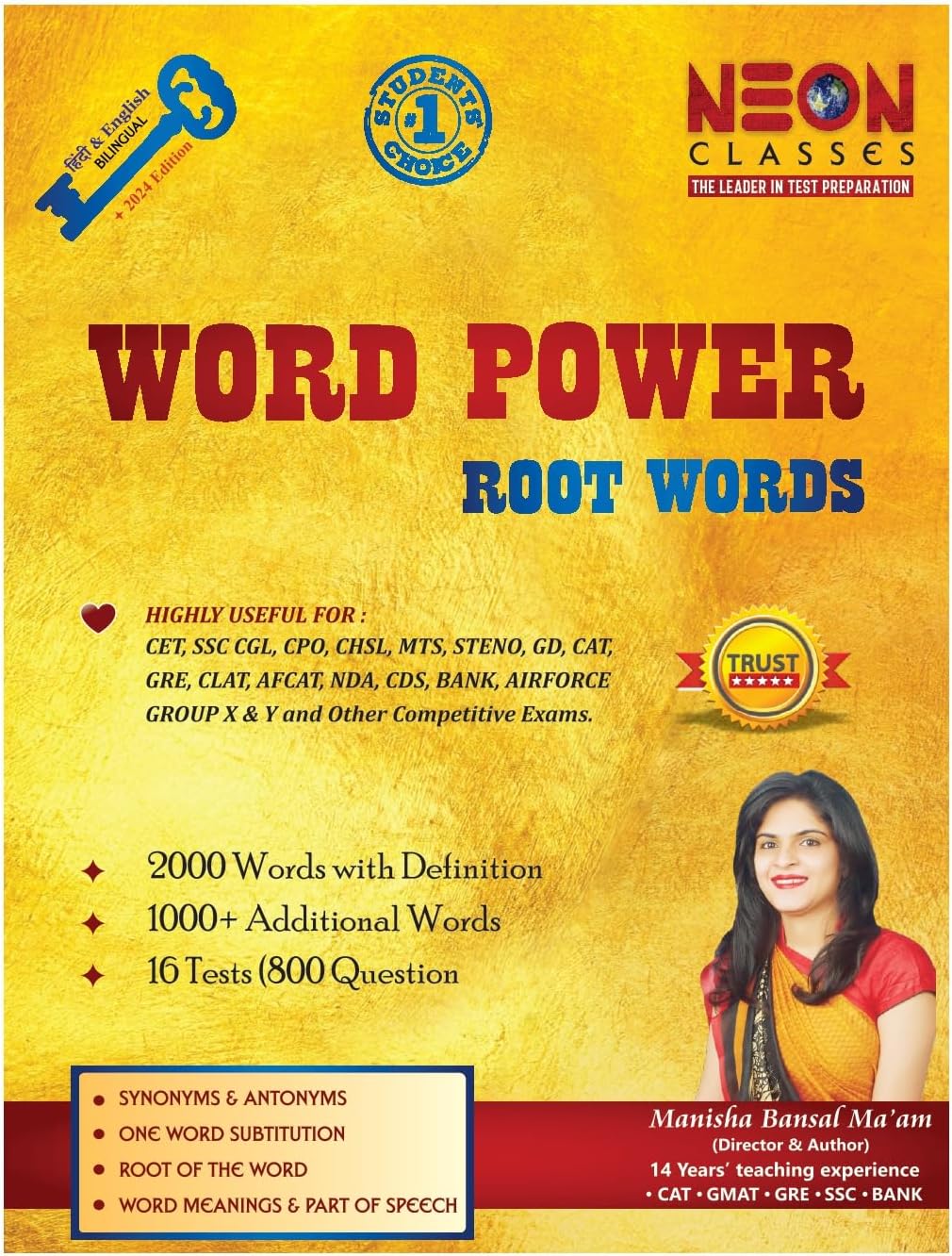 VEBAGA Root Word Book Word Power