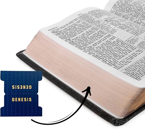 Miniatura 4 de Needzo Pestañas bíblicas para diario e indexación, suministros de lectura cristiana para mujeres y hombres para estudios bíblicos (paquete de 2)