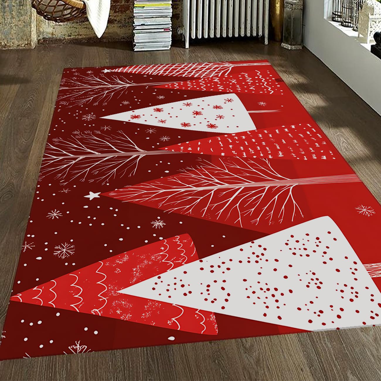 Tapis de sol antidérapant évitez les glissades avec style pour Noël 200x300