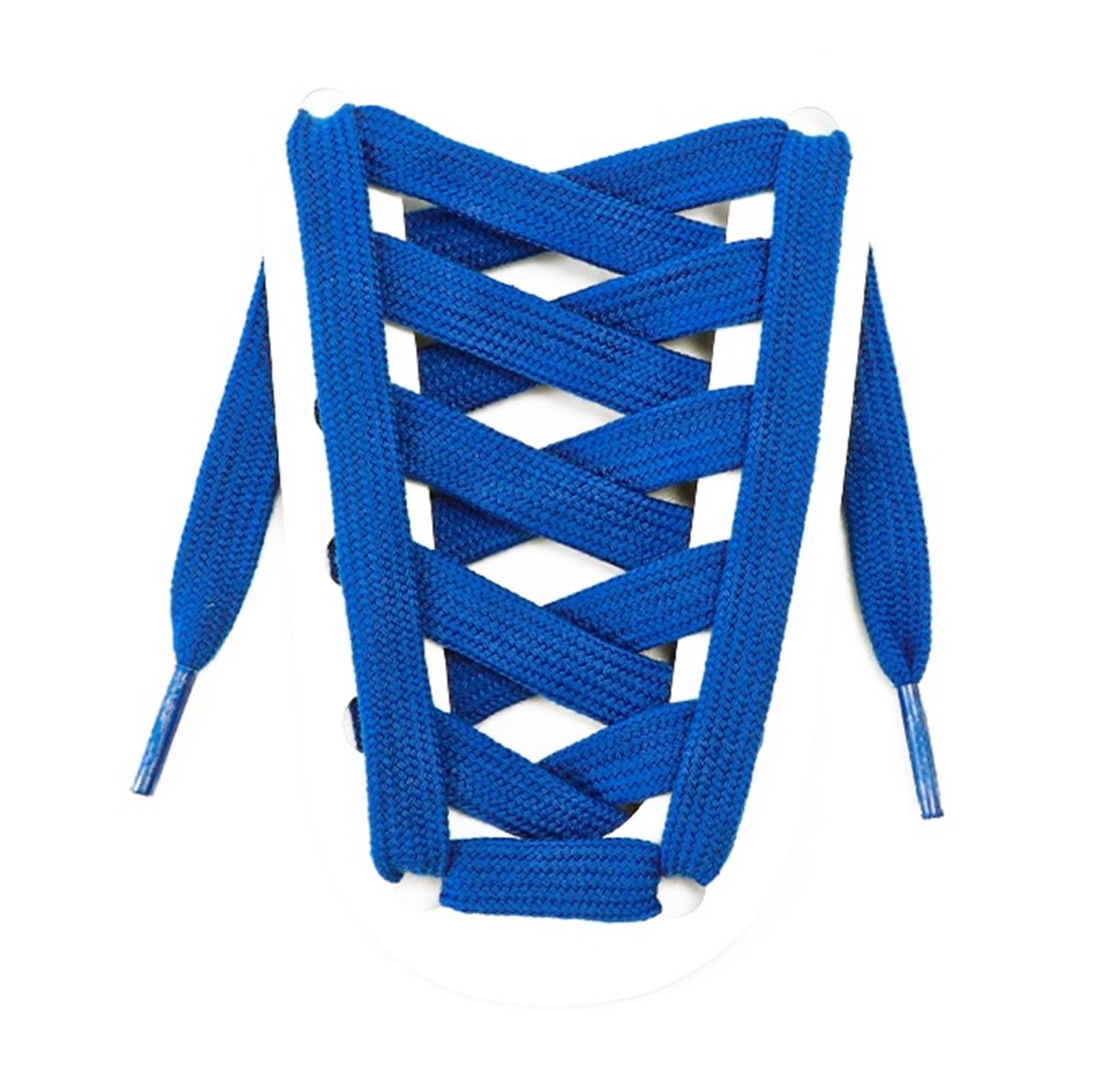 GPDNBIEU Shoelaces, For Shoes Sport For Kids Adult Flat Shoestring Laces For Sneakers Casual Accessories(Royal Blue,160cm)
