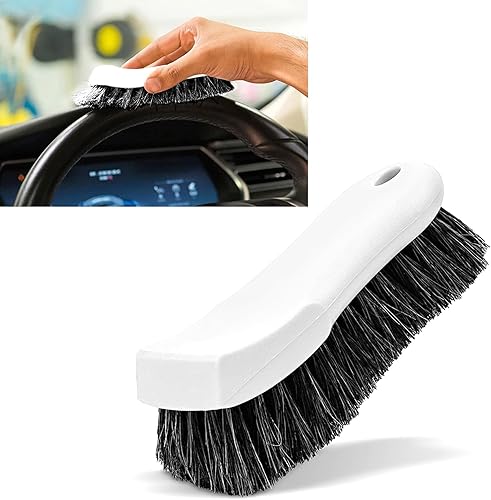 yvshy 1 PC Automotive Tire Brush, Microfiber Horsehair Handleless Portable Leather Seat Crevice Brush, Multifunctional Detail Cleaning Accessories, disponible en Yaxa Colombia