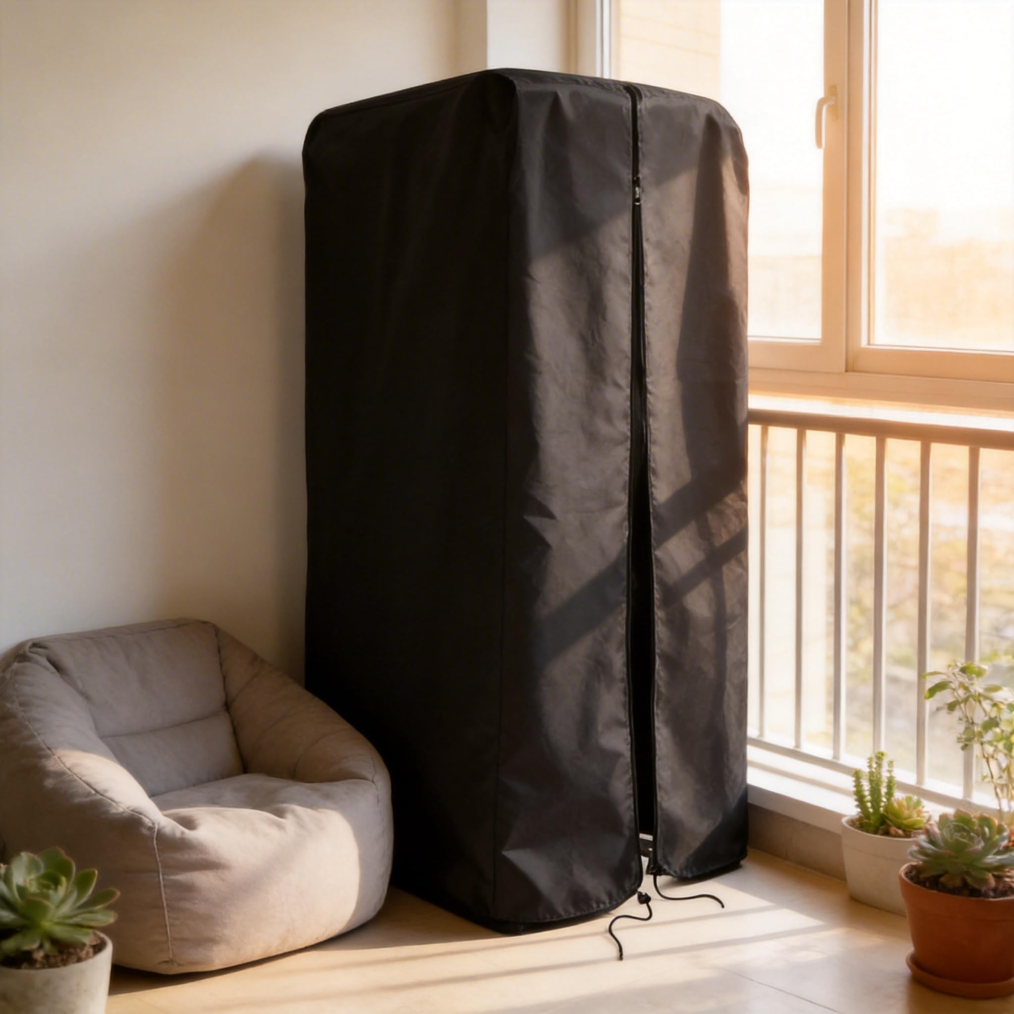 Housse de protection pour barre de traction, 210D imperméable et anti-poussière pour tour de puissance/station de traction - Intérieur ou extérieur