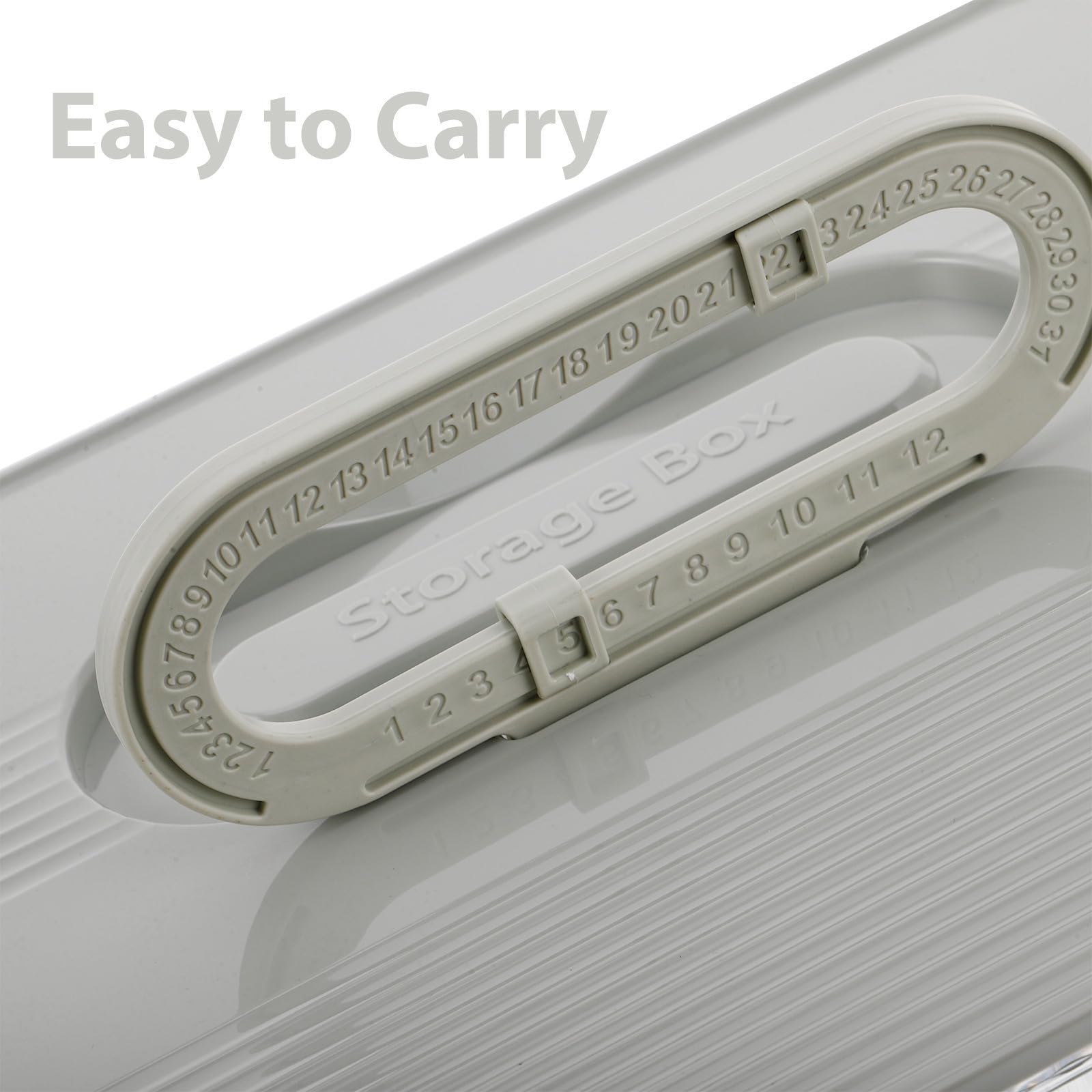Contenedor de Tres Capas para Carne, Plástico, Desmontable, Refrigerador