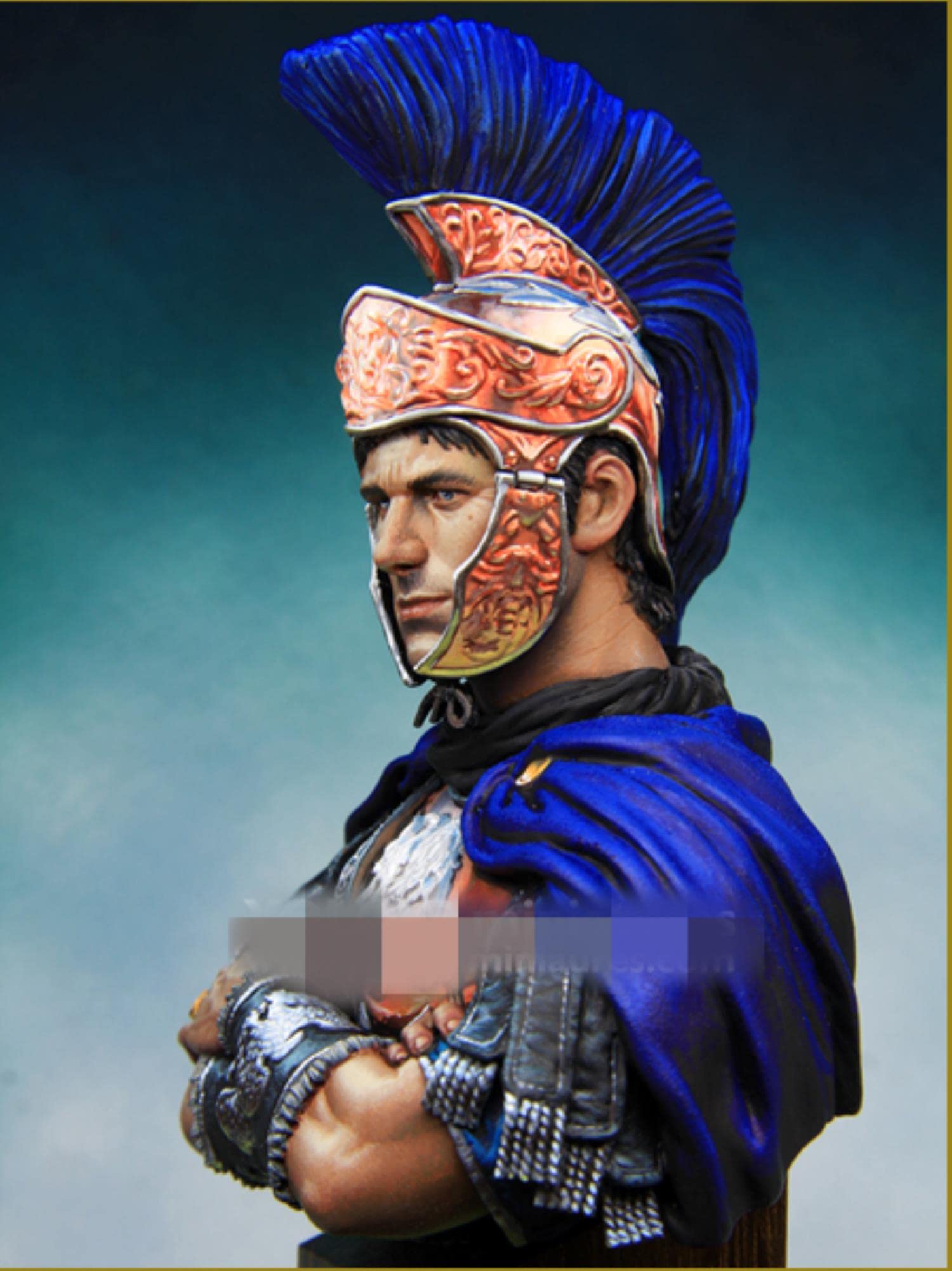 1/10 Scala Non Verniciata Resina Bust Antica burocrazia Romana GK Kit Modello Militare S129