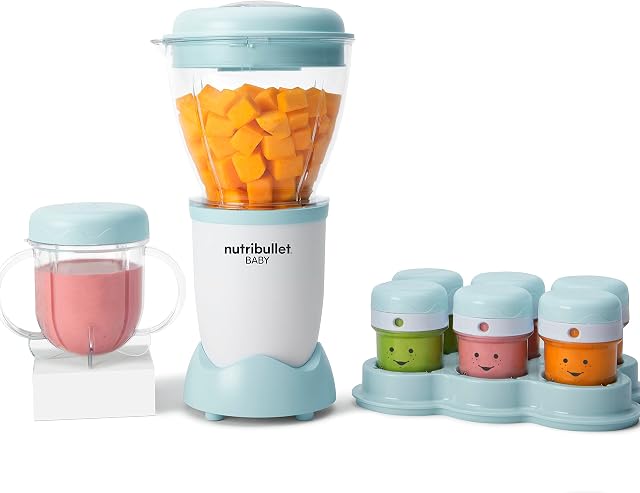 NUTRiBULLET 1412 Baby Food maker with date markers