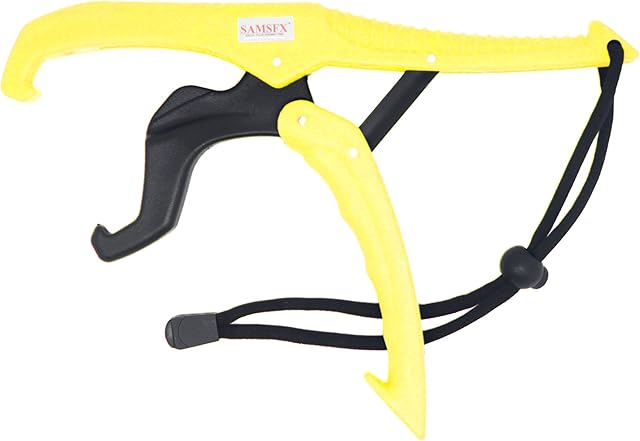 SAMSFX 9.6" Floating Fish Lip Grip Fishing Gripper Pliers Holder Tool