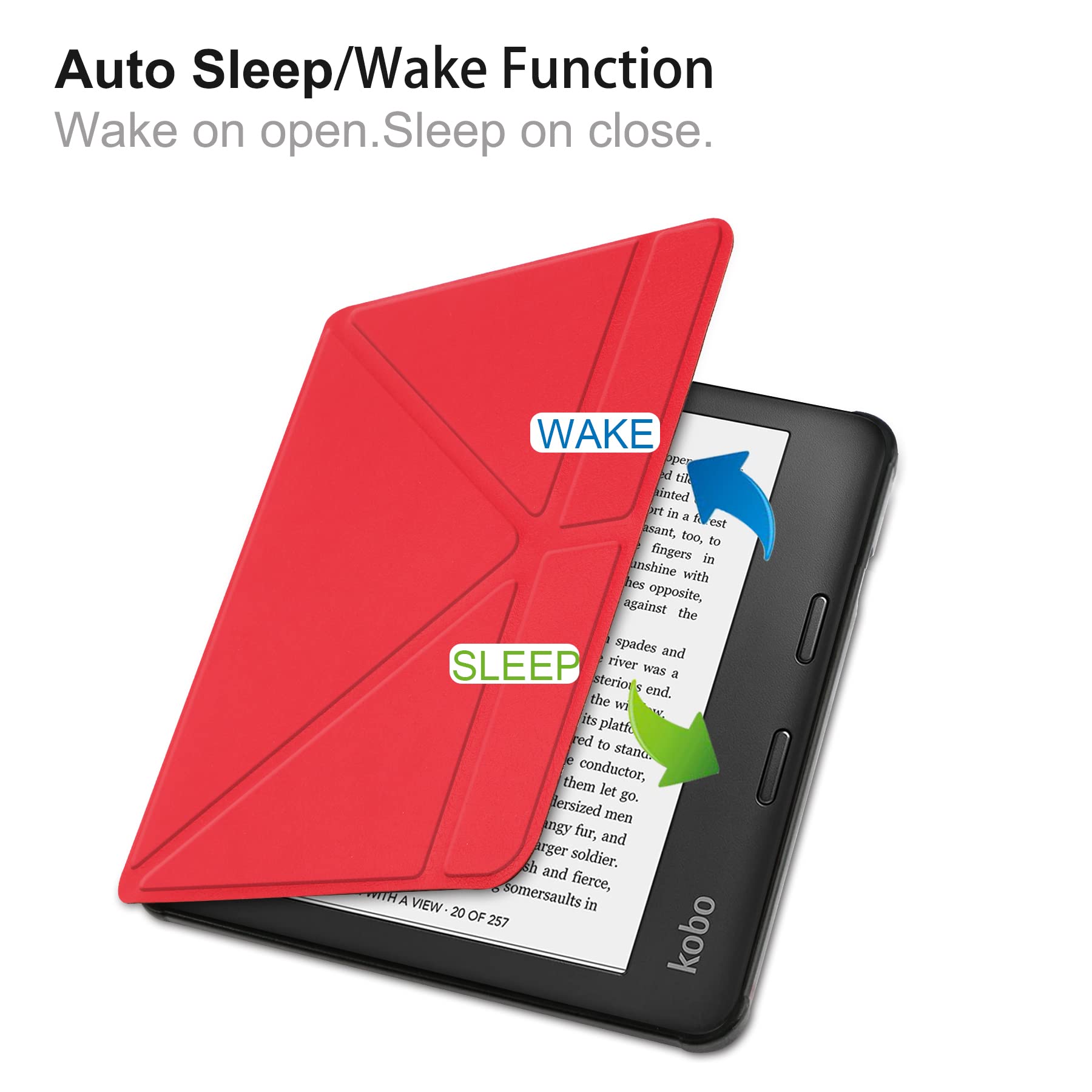 Amazon.co.jp: KOBO Libra 2 ケース【Trocent】KOBO Libra 2 カバー