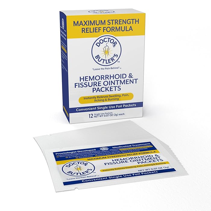 Buy Doctor Butler's Maximum Strength Hemorrhoid & Fissure Ointment 12