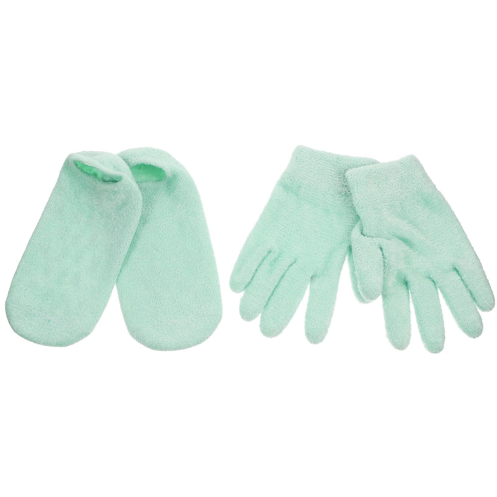 Gatuida 4 Juegos Guantes Hidratantes de Gel para Mujer, Suaves y