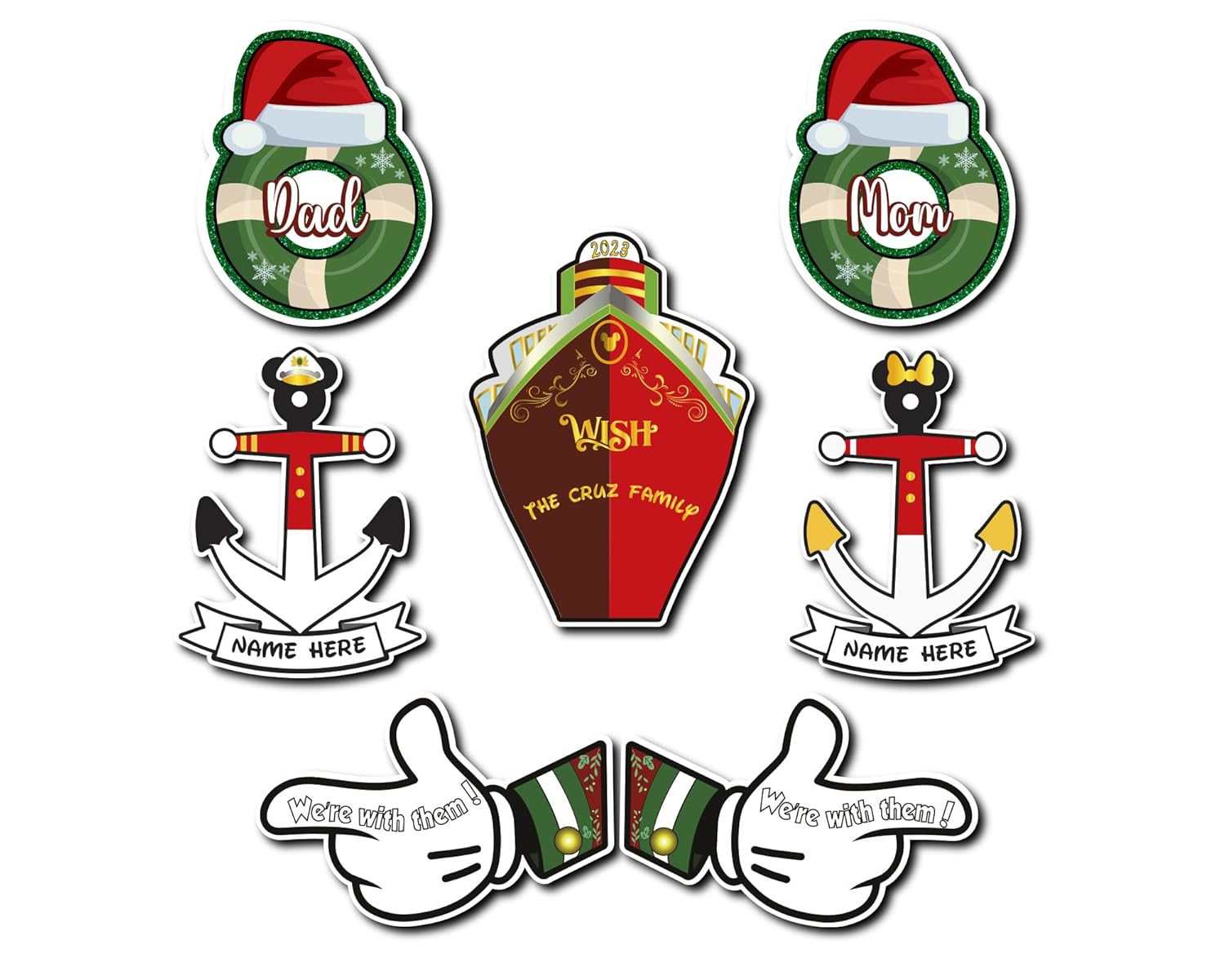 Merrytime Cruise Cruise Door Personalized