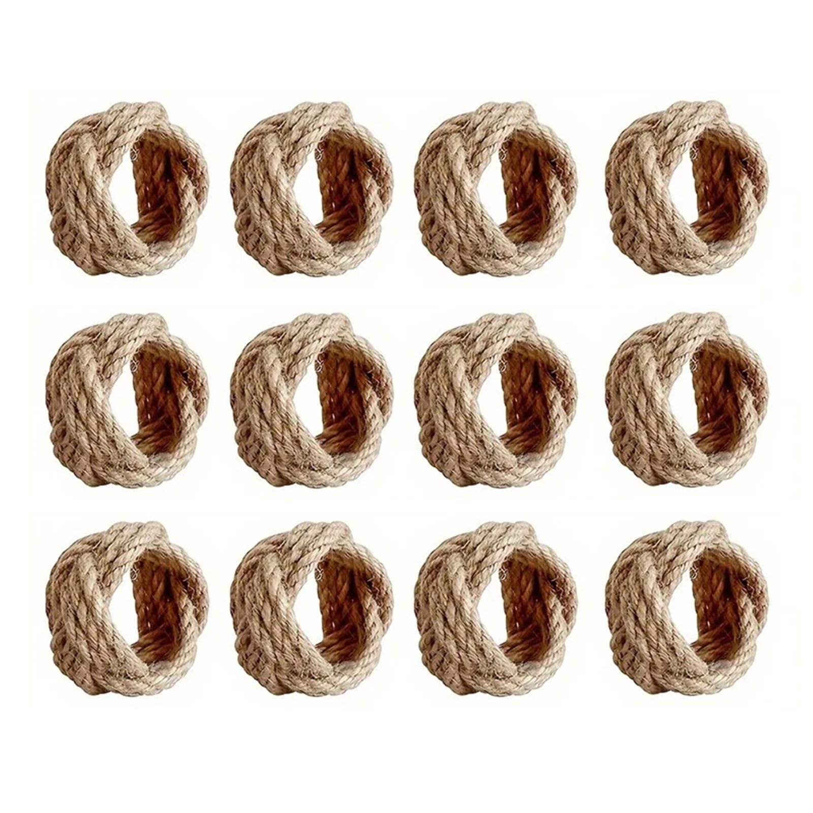 Napkin Rings 12pc Natural Table Napkin Rings