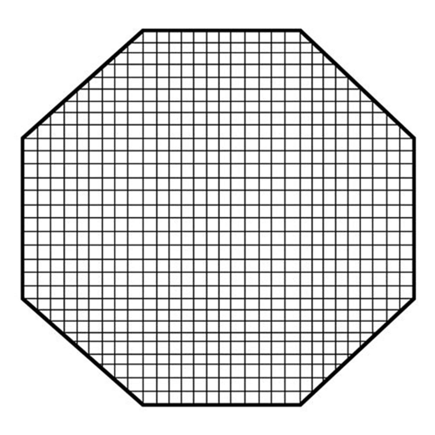 Fotodiox Pro, 70" Octagon Eggcrate Grid, fits Fotodiox Pro 70" Octagon Softbox - 50 Degree Grid (Each Grid Size: 2"(w) x2(l) x1.5(h))
