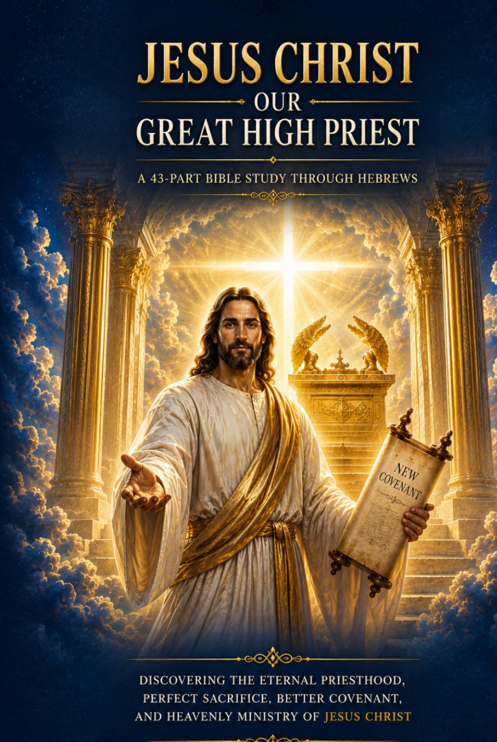 JESUS CHRIST OUR GREAT HIGH PRIEST: A 43-Part Bible Study Through Hebrews: Discovering the Eternal Priesthood, Perfect Sacrifice, Better Covenant, and ... Spiritual Growth, and Bible Study Series)