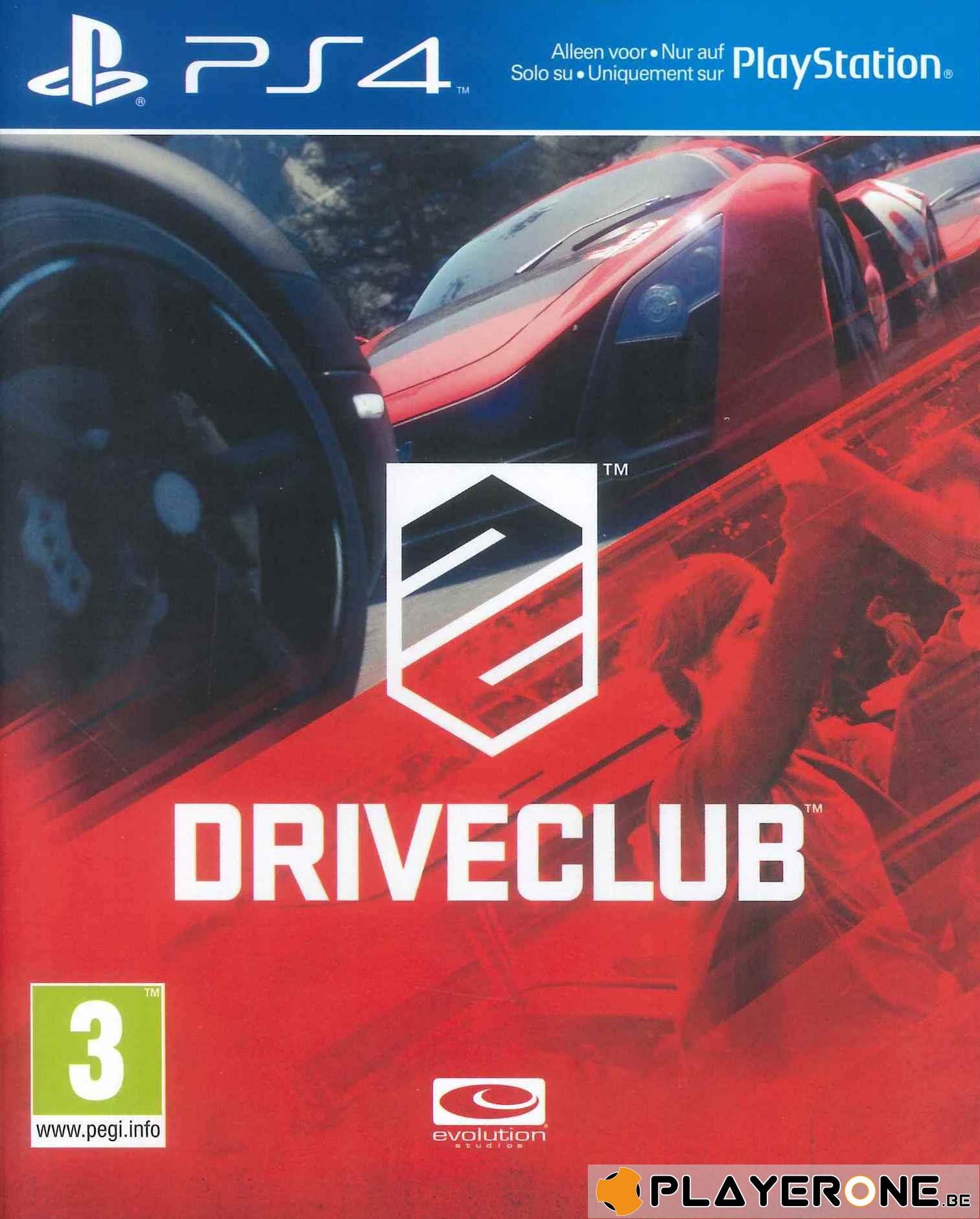 Driveclub Ps-4 Pegi [German Version]