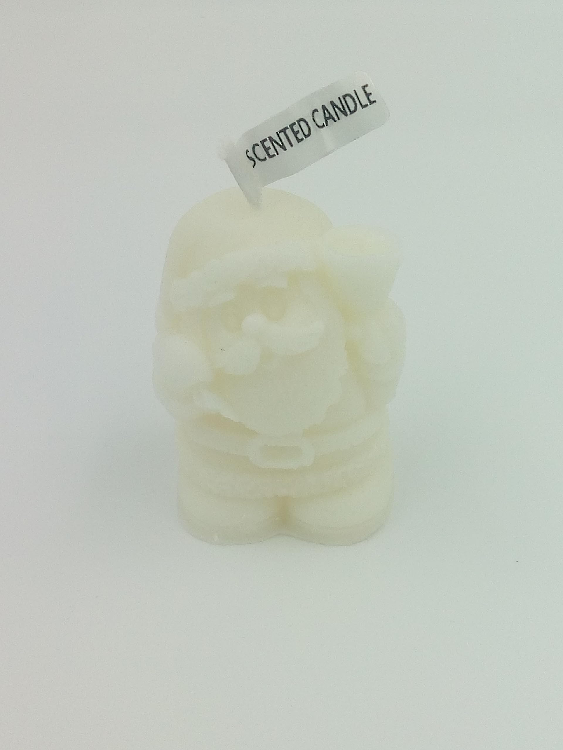 Creative Ideas Scented Candle in Santa Clauss/Christmas Easter Major Western Festivals/Return Gift for Wedding, Anniversary,Birthday (White)