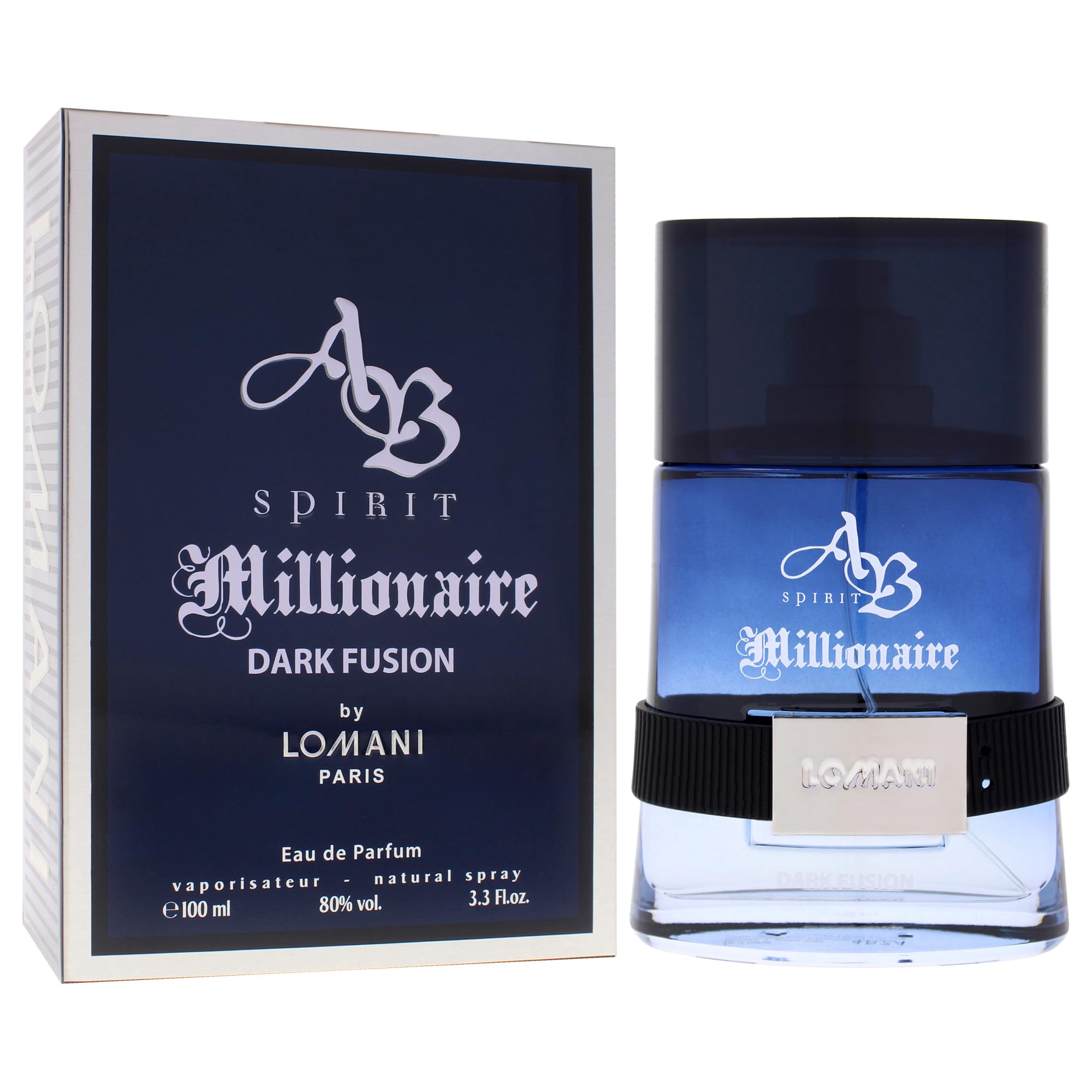 Lomani Ab Spirit Millionaire Dark Fusion For Men 3.3 oz EDP Spray