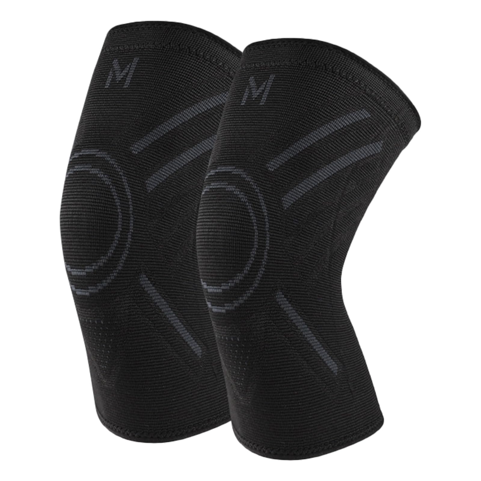 Rieoany Sports Knee Pads, Breathable Elastic Knee Brace, Anti-Slip, Kneecap Sleeve, Joint Protection for Women and Men Running, Basketball, Skipping Rope, Badminton(1 Pair, XL)