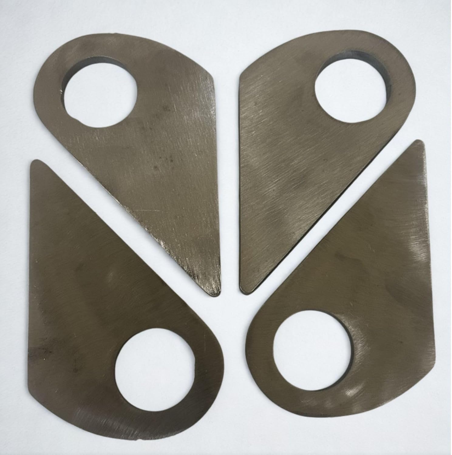 Trailer Ramp Gate Hinge/Holder, 3/8 Inch Steel Plate, 1 1/2 Inch Clearance Hole, Heavy Duty Weld