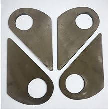 Trailer Ramp Gate Hinge/Holder, 3/8 Inch Steel Plate, 1 1/2 Inch Clearance Hole, Heavy Duty Weld