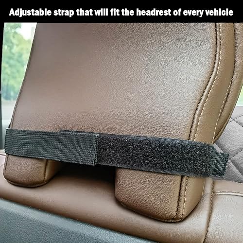 Miniatura 5 de Almohada cervical para el cuello del automóvil para aliviar el dolor, almohada de apoyo cervical de respaldo largo, reposacabezas de viaje lateral