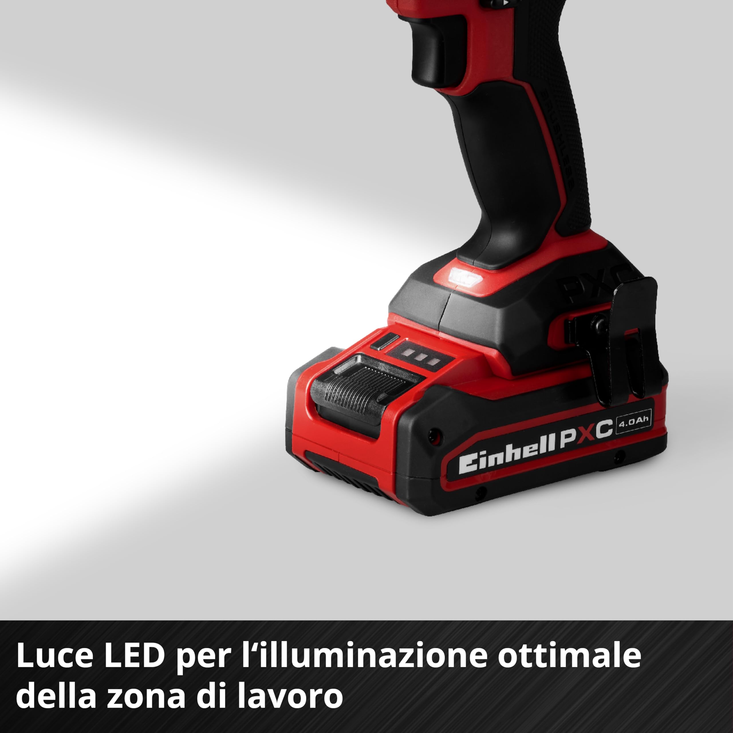 Einhell Professional trapano a percussione a batteria TP-CD 18/70-C Li-i BL - Solo Power X-Change (18 V, Brushless, 70 Nm, anti-kickback, mandrino 13 mm, senza batteria)