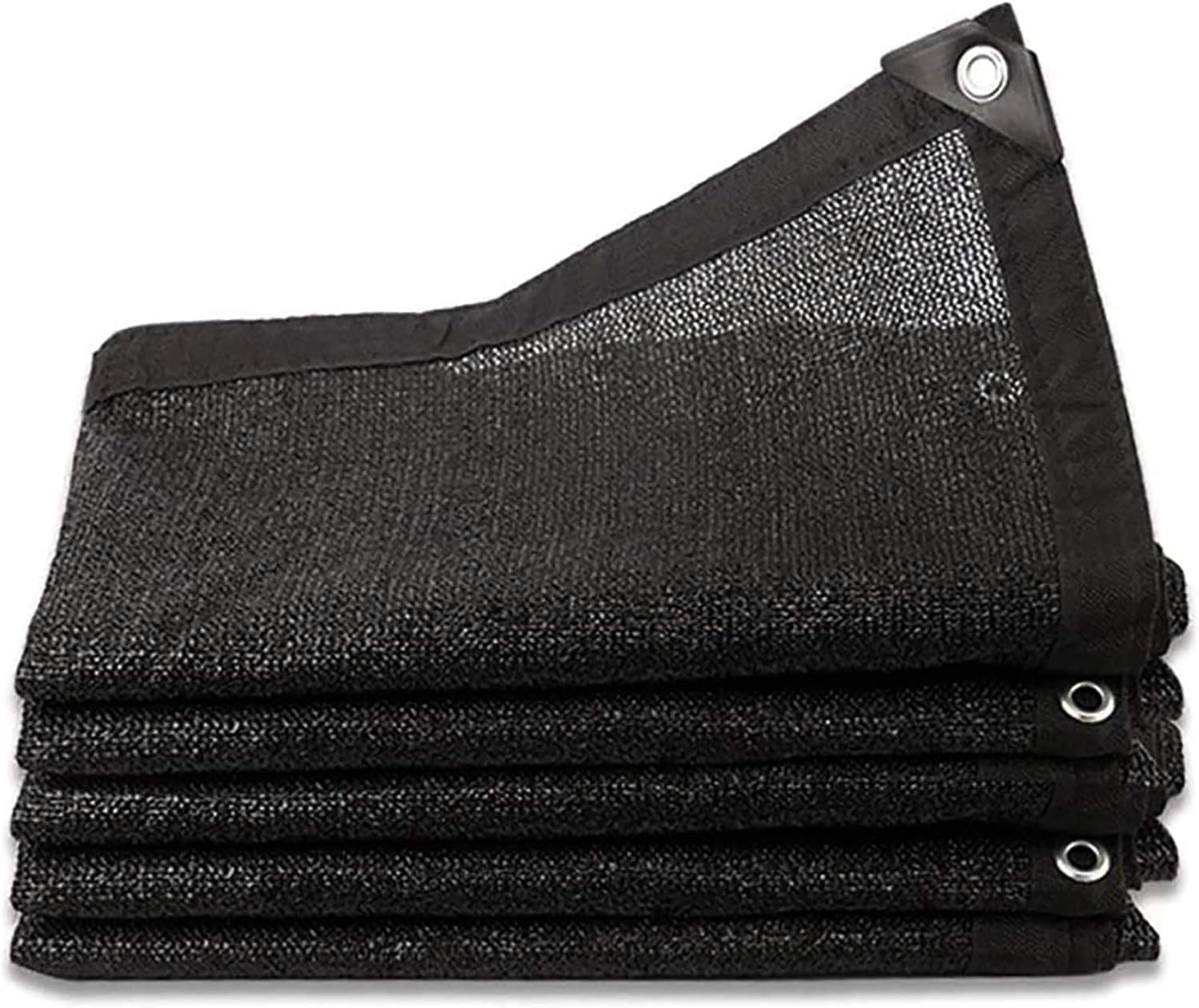 Malla de Sombra con Ojales, Red de Sombra 80-95% UV-Malla Sombreo Exterior HDPE Transpirable para Jardín Invernadero Pérgola Patio Balcón y Gallinero, Toldo de Sombra Resistente Viento