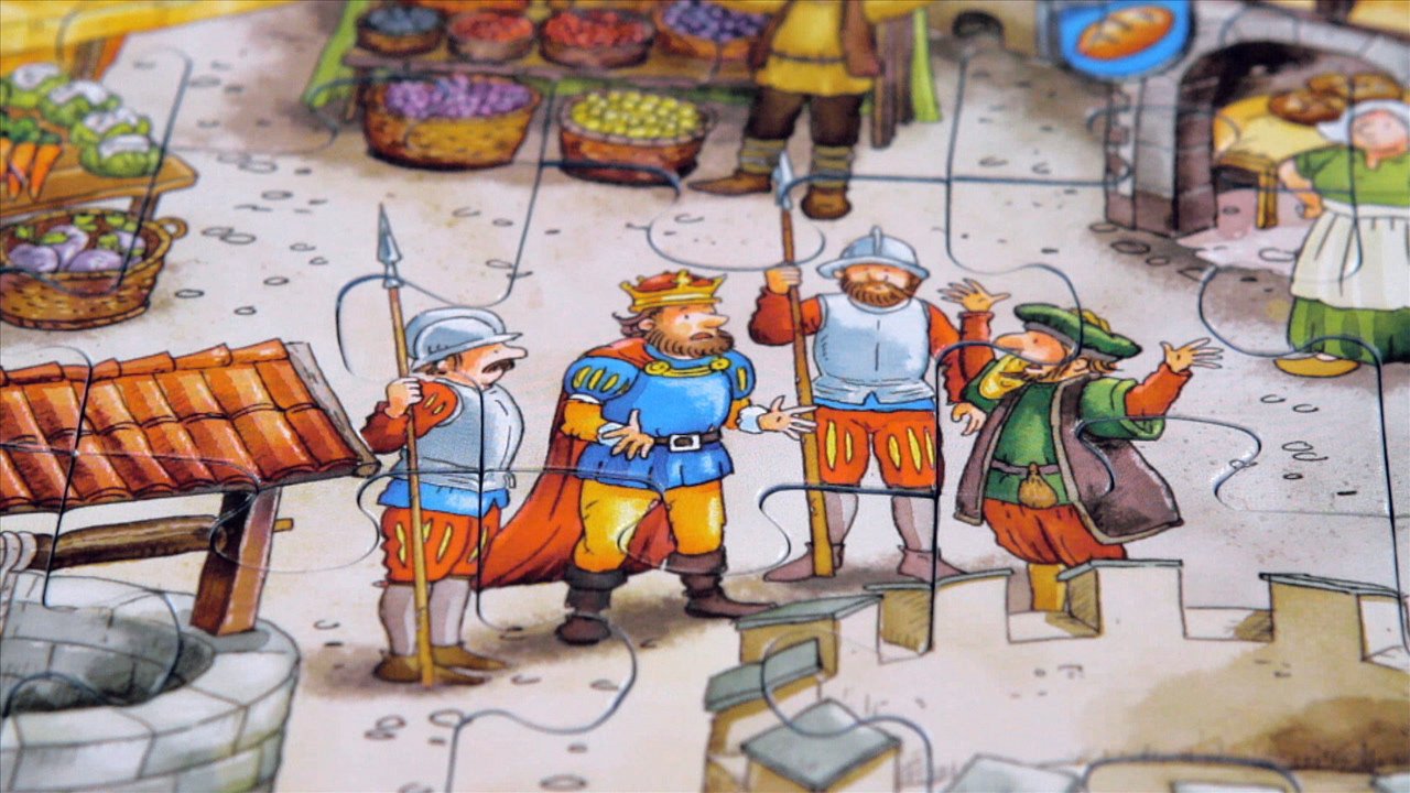 Ravensburger 00516 - tiptoi Puzzeln, Entdecken, Erleben: Die Ritterburg