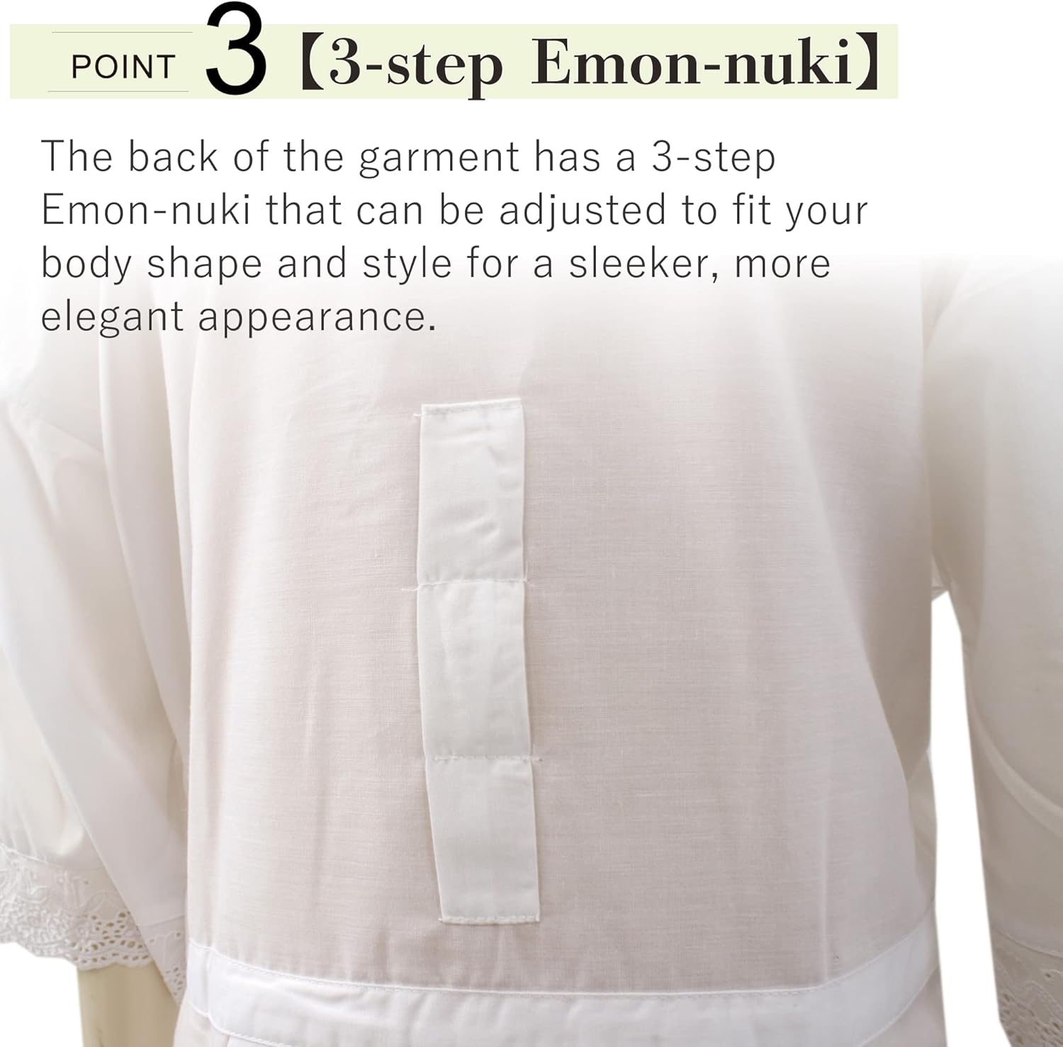 panese Women's Kimono My fit Slip Underwear (2X-Large size) White Cotton hosei-yogu padding smoothing wear kimono beautifully NEW