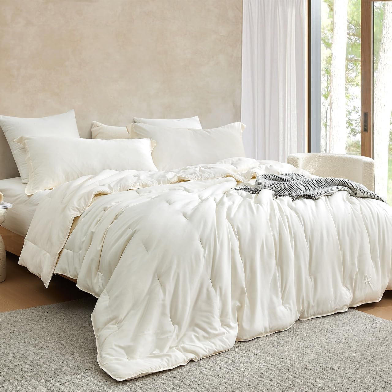 Byourbed Ice Panda - Coma Inducer® Oversized Queen Cooling Comforter Set - Sugar Swizzle