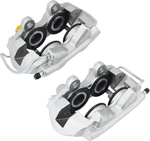 Miniatura 3 de MAYASAF 184401 184400 Pinza de freno de disco delantero para Ford Mustang 1965 1966, nuevo conjunto de pinza de disco (delantero izquierdo y derecho)