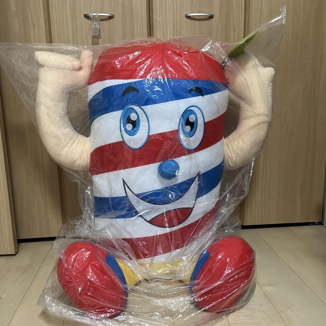Amazon.co.jp: 全国理容連合会 それゆけ barberくん バーバーくん 特大